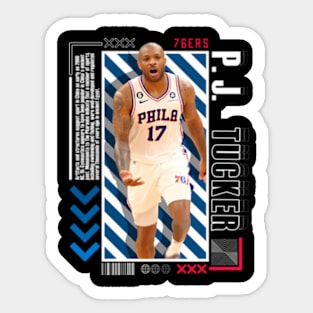 PJ Tucker Paper Poster Version 10 Sticker